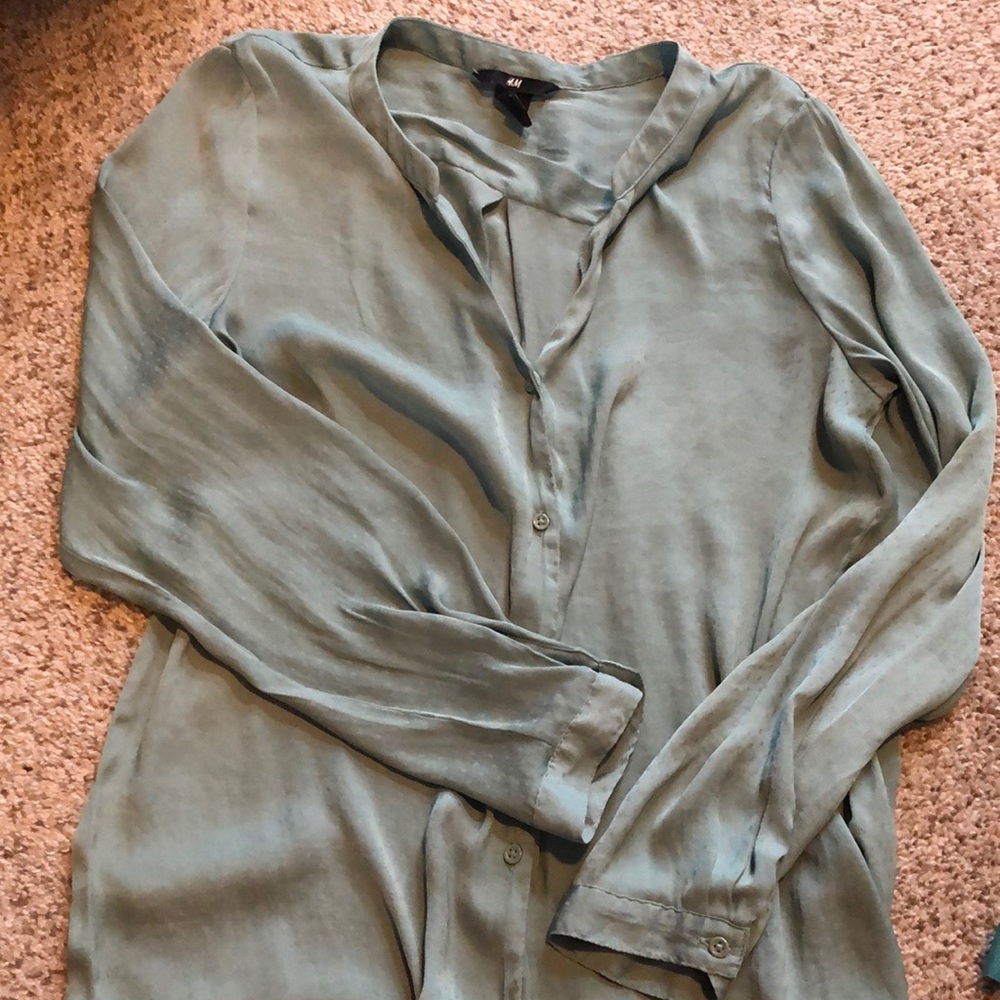 Long sleeve blouse